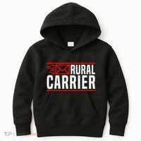 Rural Carrier Postal Worker Mailman Delivery Mail Escort Kids Hoodie thumb 0