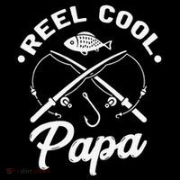 Reel Cool Papa Fishing Fisher Gift For Dads Coffee Mug thumb 5