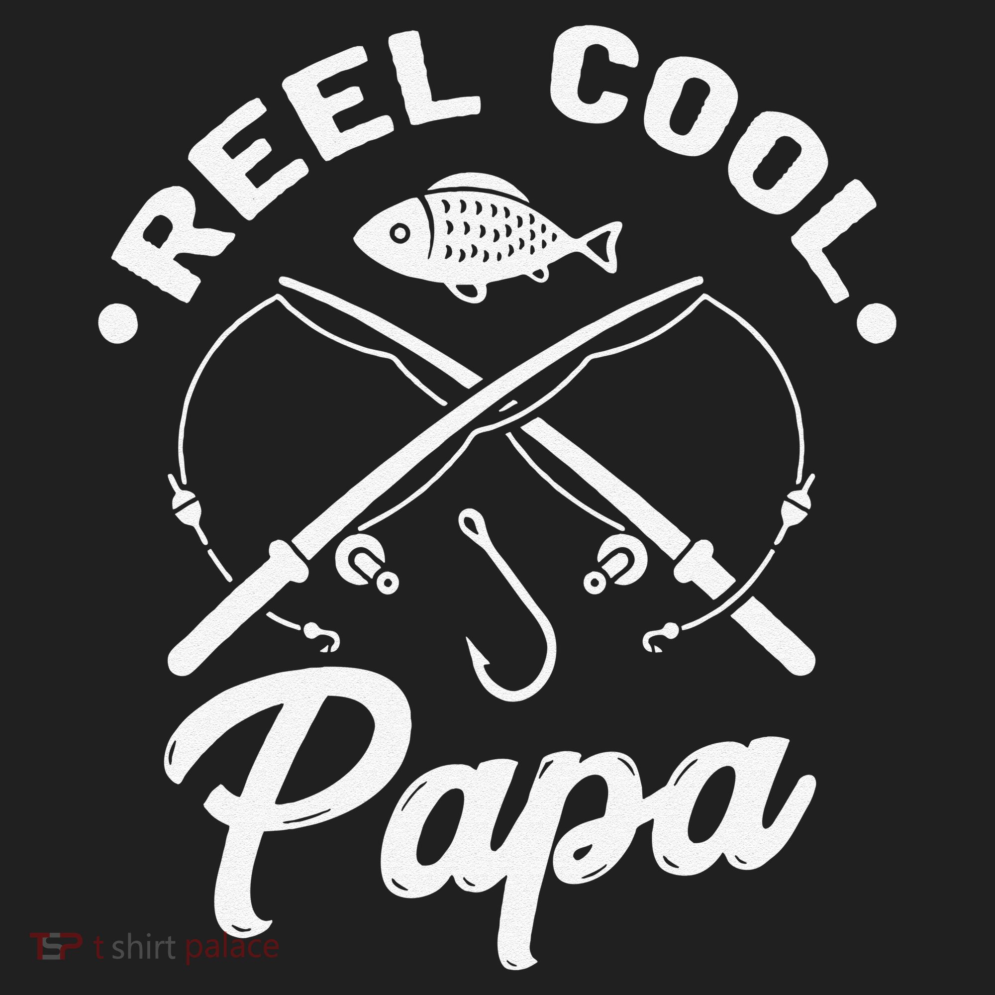 Reel Cool Papa Fishing Fisher Gift For Dads Beanie