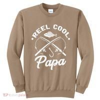 Reel Cool Papa Fishing Fisher Gift For Dads Sweatshirt thumb 0