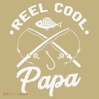 Reel Cool Papa Fishing Fisher Gift For Dads T-Shirt thumb 7