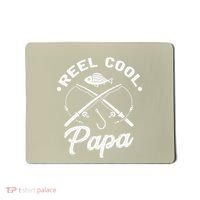 Reel Cool Papa Fishing Fisher Gift For Dads Mousepad thumb 0