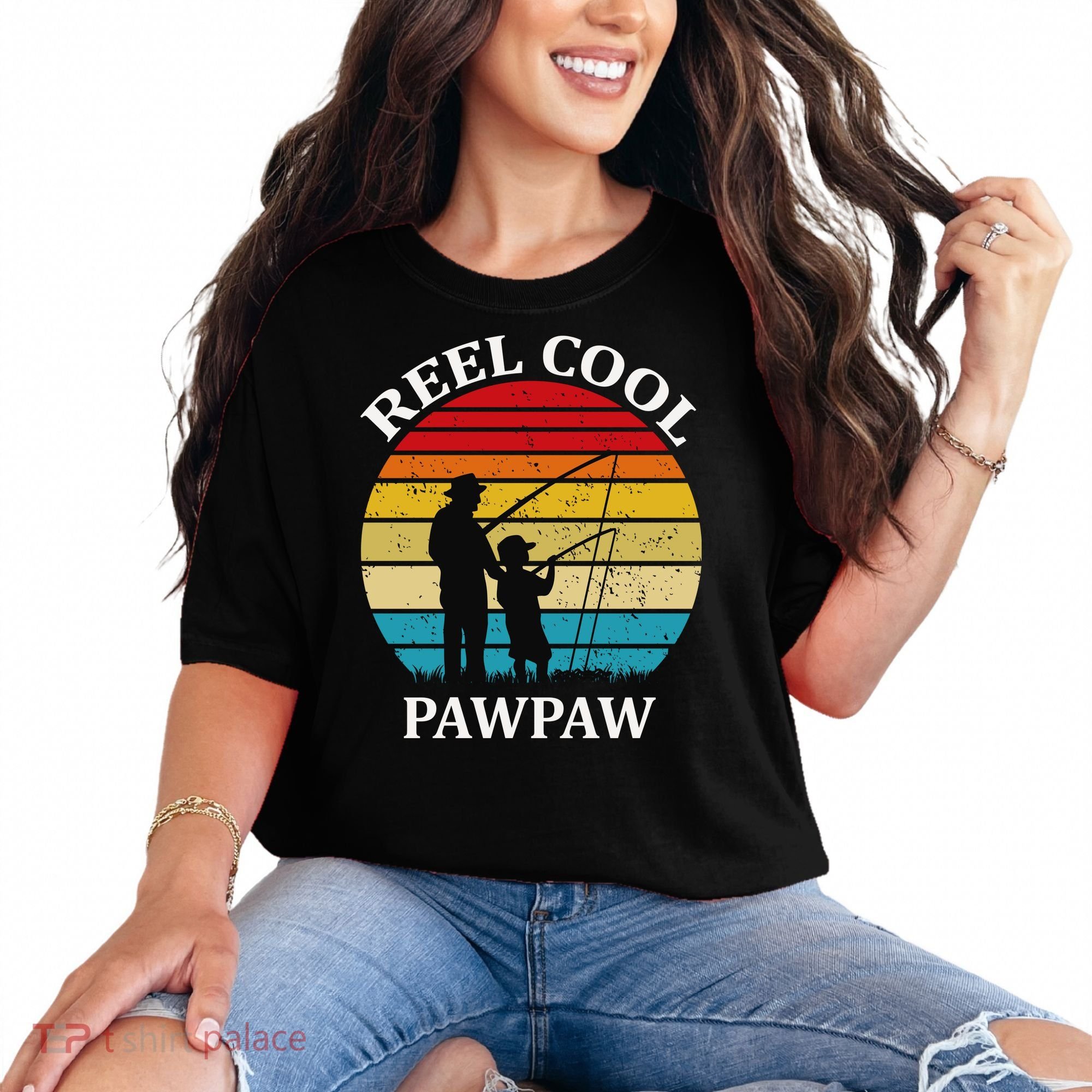 Reel Cool Paw Paw Comfort Colors T-Shirt