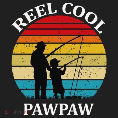 Reel Cool Paw Paw Comfort Colors T-Shirt