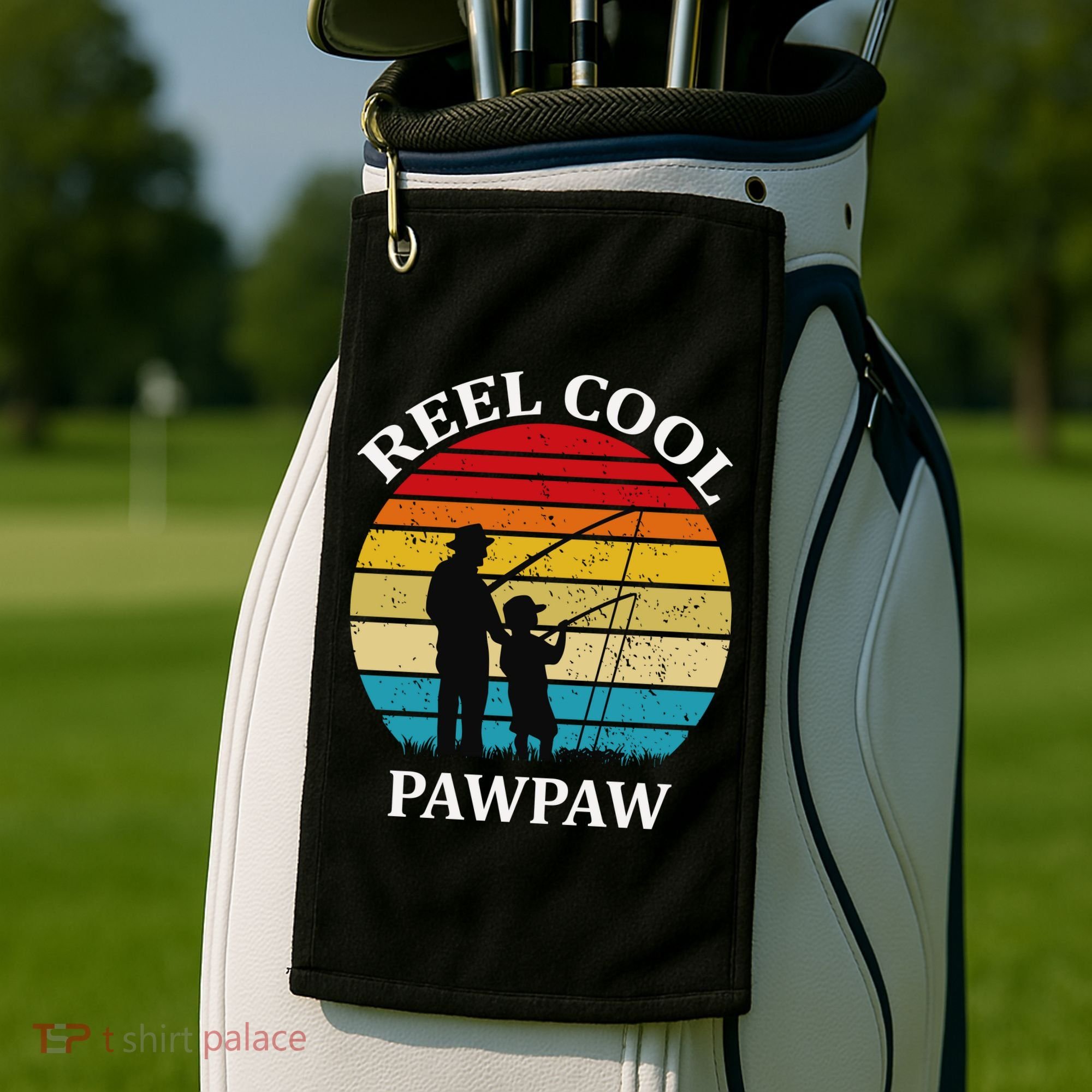 Reel Cool Paw Paw Golf Towel