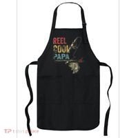 Reel Cool Papa Fish Fishing Fathers Day Apron thumb 0