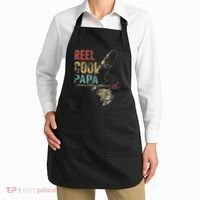 Reel Cool Papa Fish Fishing Fathers Day Apron thumb 2