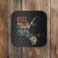 Reel Cool Papa Fish Fishing Fathers Day Coaster thumb 0