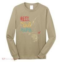 Reel Cool Papa Fish Fishing Fathers Day Long Sleeve Shirt thumb 0
