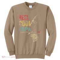 Reel Cool Papa Fish Fishing Fathers Day Sweatshirt thumb 0