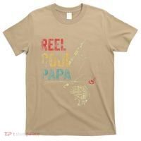 Reel Cool Papa Fish Fishing Fathers Day T-Shirt thumb 0
