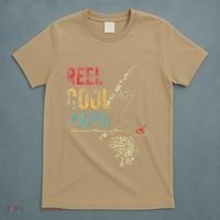 Reel Cool Papa Fish Fishing Fathers Day T-Shirt thumb 5