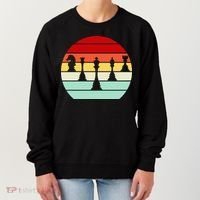 Retro Chess Pieces Women's Sweatshirt thumb 0
