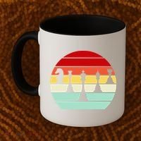 Retro Chess Pieces Coffee Mug thumb 2