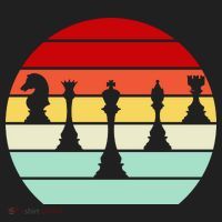 Retro Chess Pieces Tumbler thumb 3
