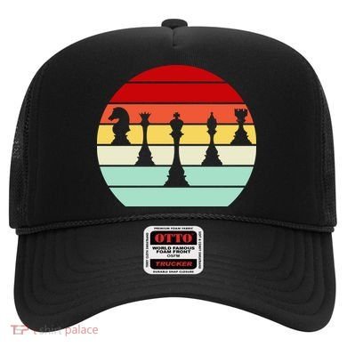 Retro Chess Pieces Hat