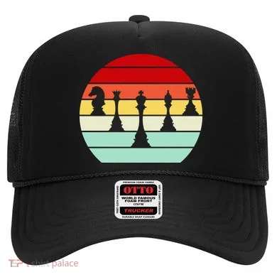 Retro Chess Pieces Hat