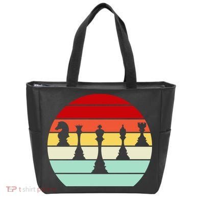 Retro Chess Pieces Bag