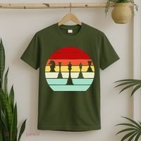 Retro Chess Pieces T-Shirt thumb 2