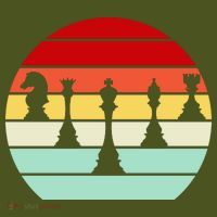 Retro Chess Pieces Kids Hoodie thumb 2