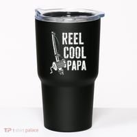 Reel Cool Papa Fishing Daddy Fathers Day Tumbler thumb 0