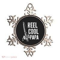 Reel Cool Papa Fishing Daddy Fathers Day Ornament thumb 0