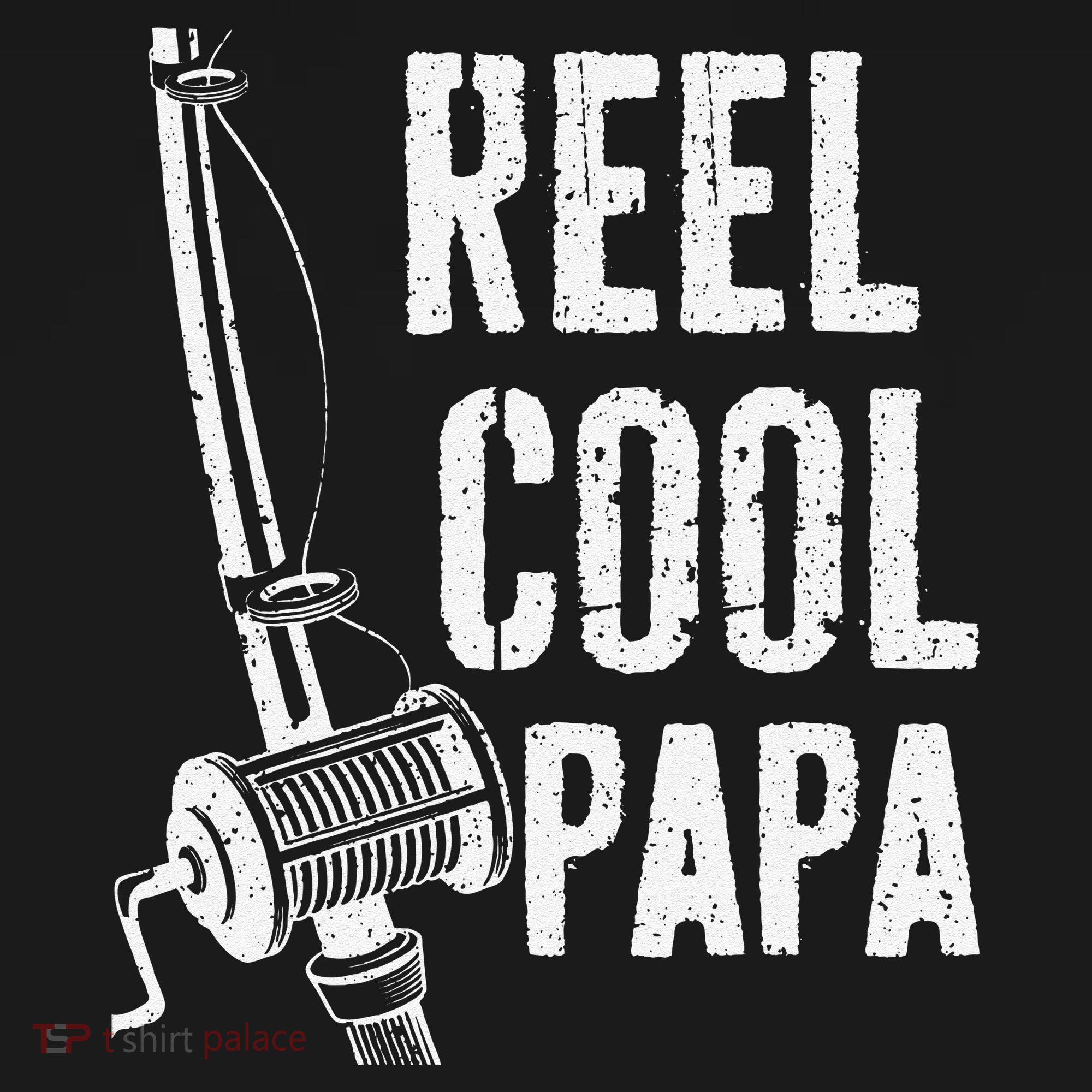 Reel Cool Papa Fishing Daddy Fathers Day Tank Top