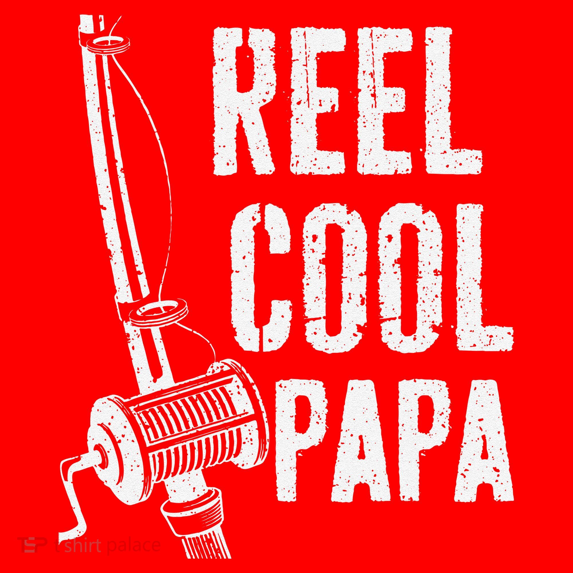 Reel Cool Papa Fishing Daddy Fathers Day Santa Hat