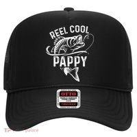 Reel Cool Pappy Fisherman Fathers Day Funny Fishing Hat thumb 0