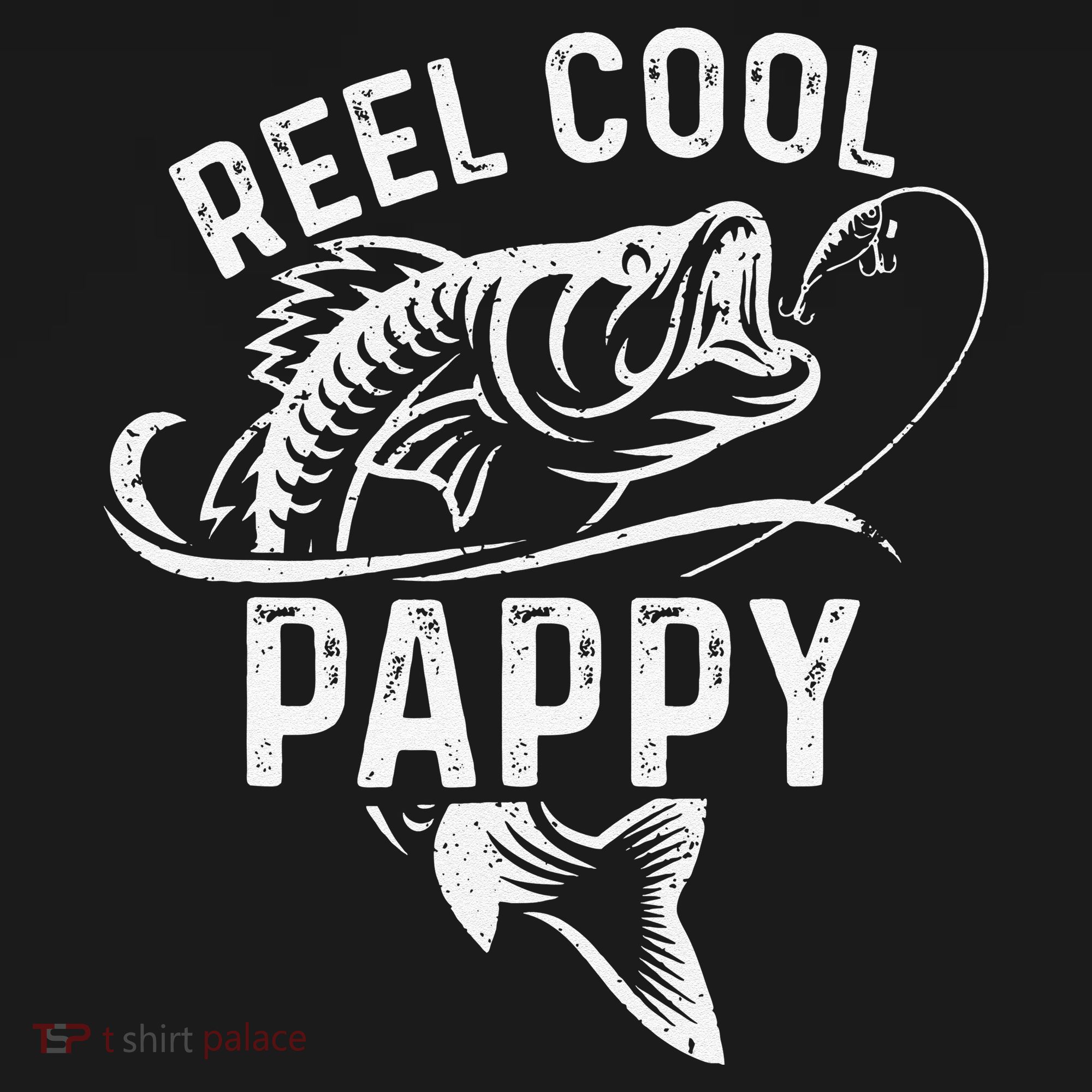 Reel Cool Pappy Fisherman Fathers Day Funny Fishing Tank Top