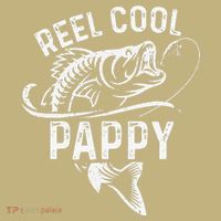 Reel Cool Pappy Fisherman Fathers Day Funny Fishing T-Shirt thumb 7