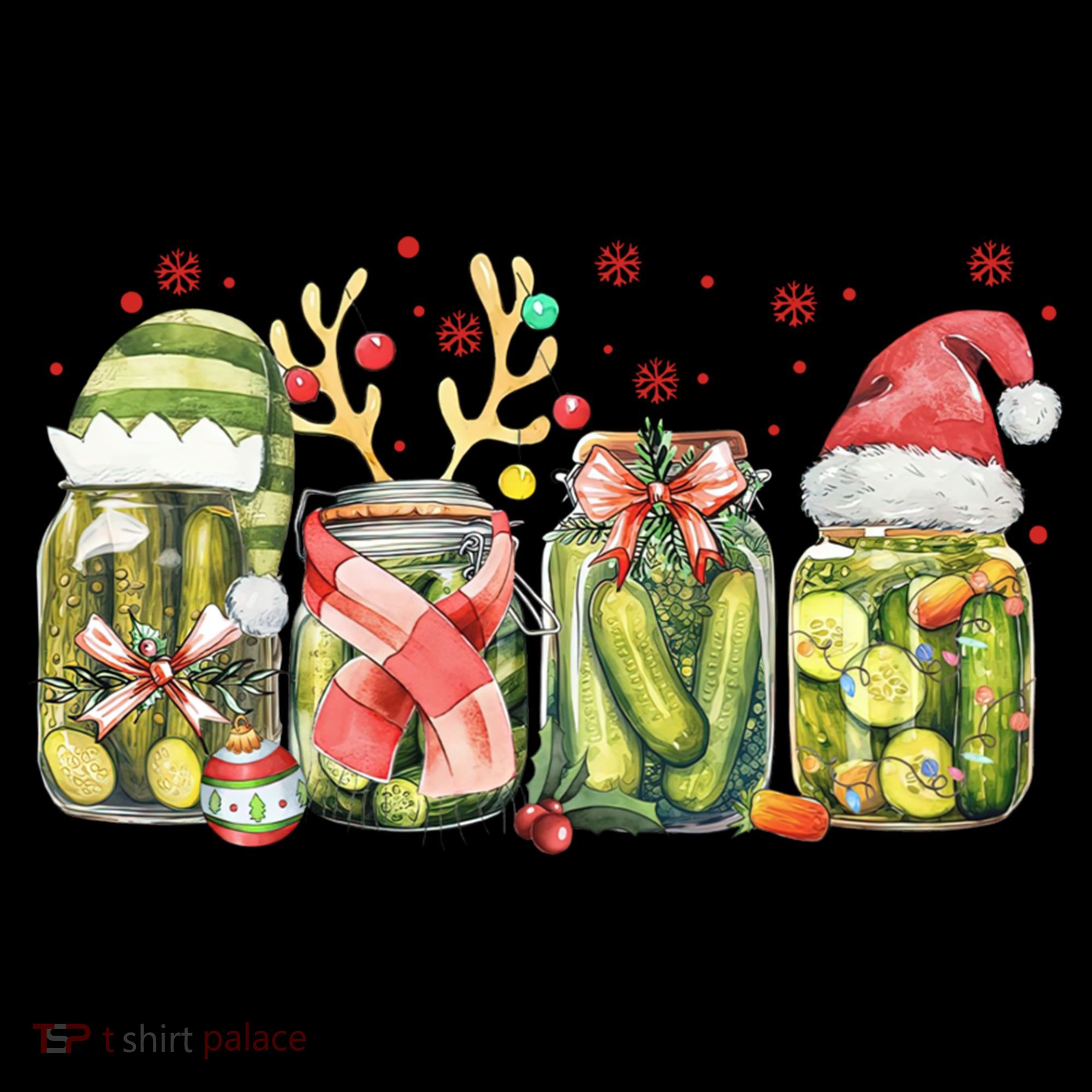 Retro Canned Pickle Christmas Light Xmas Pajama Pickle Lover Coffee Mug