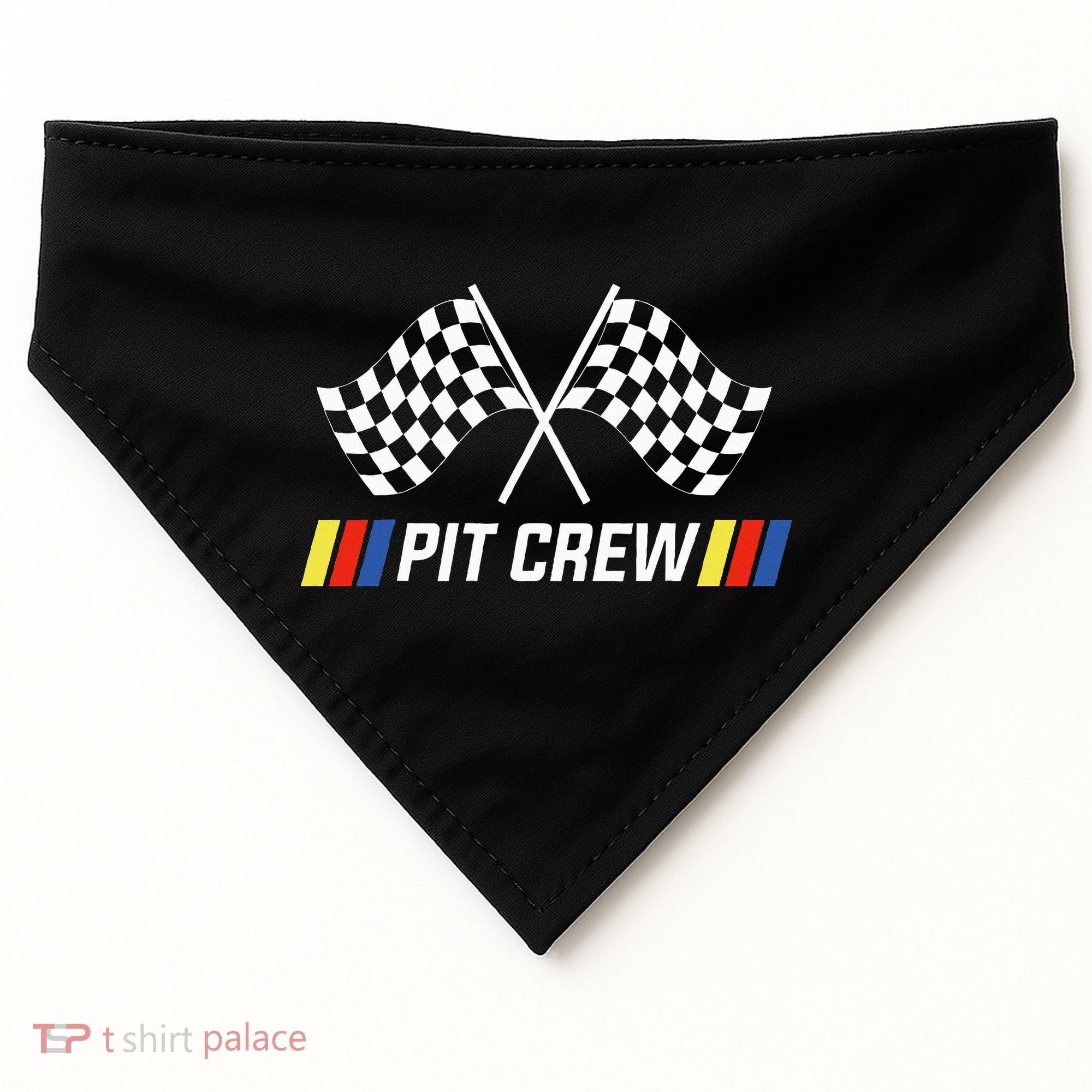Race Car Pit Crew Party Supplies USA-Made Doggie Bandana