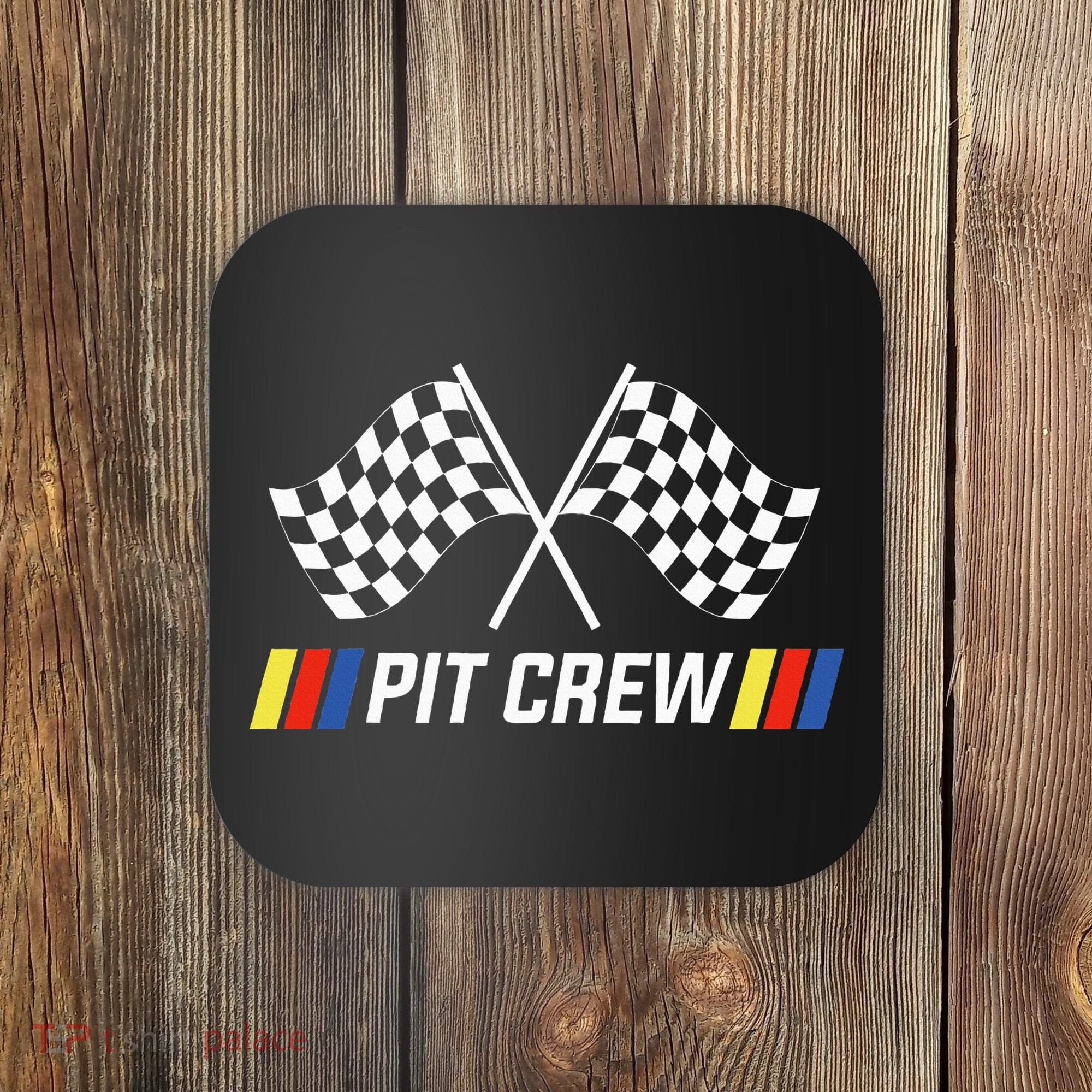 Race Car Pit Crew Party Supplies Coaster