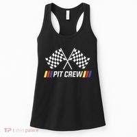 Race Car Pit Crew Party Supplies Women's Tank Top thumb 0