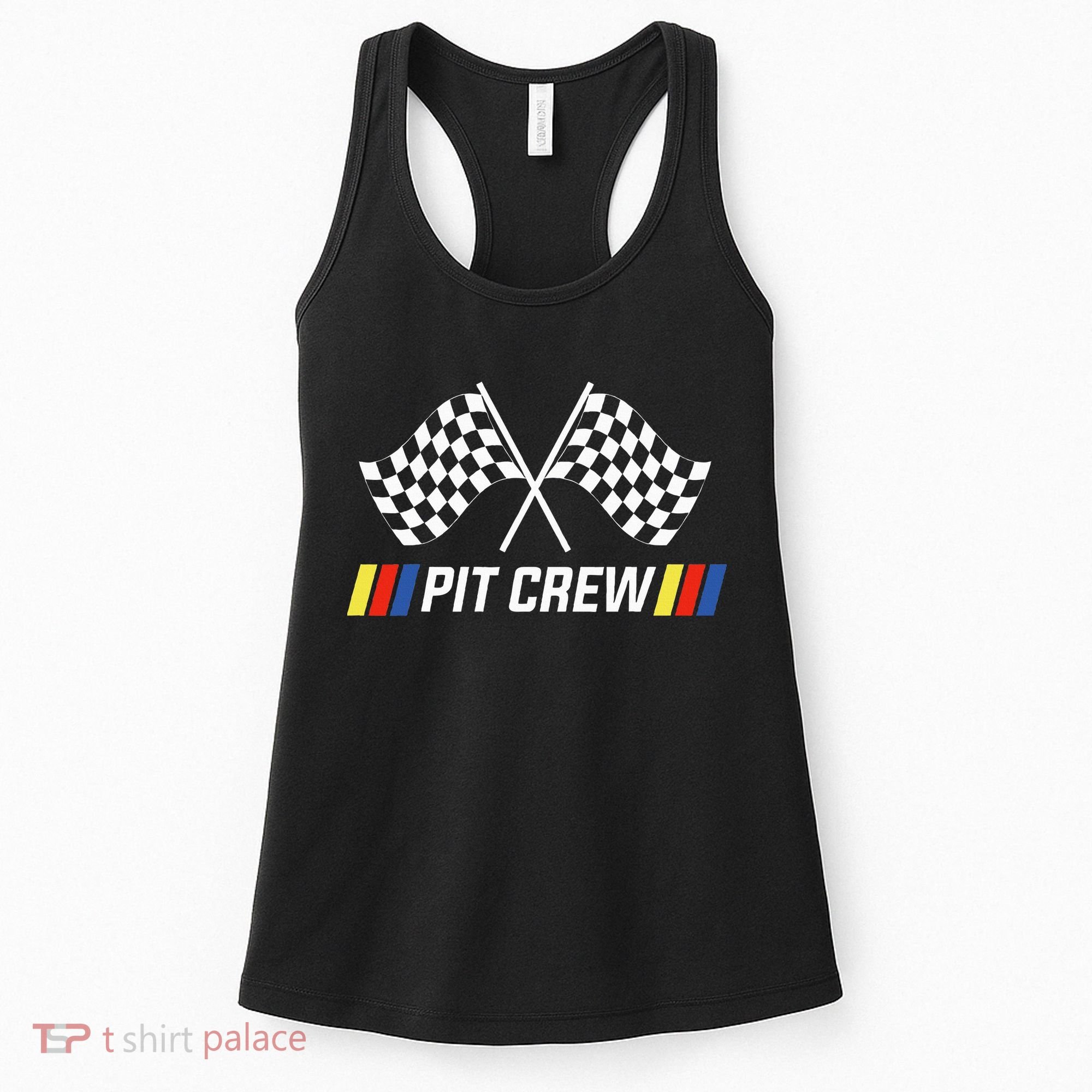 Race Car Pit Crew Party Supplies Women's Tank Top