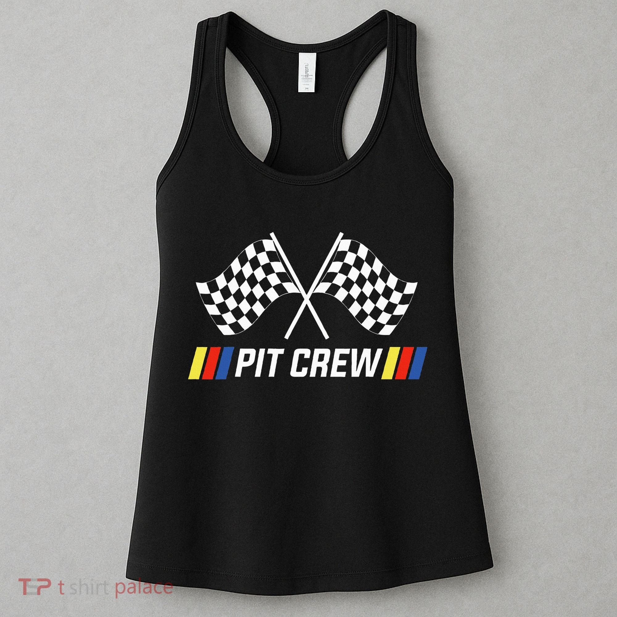 Race Car Pit Crew Party Supplies Women's Tank Top