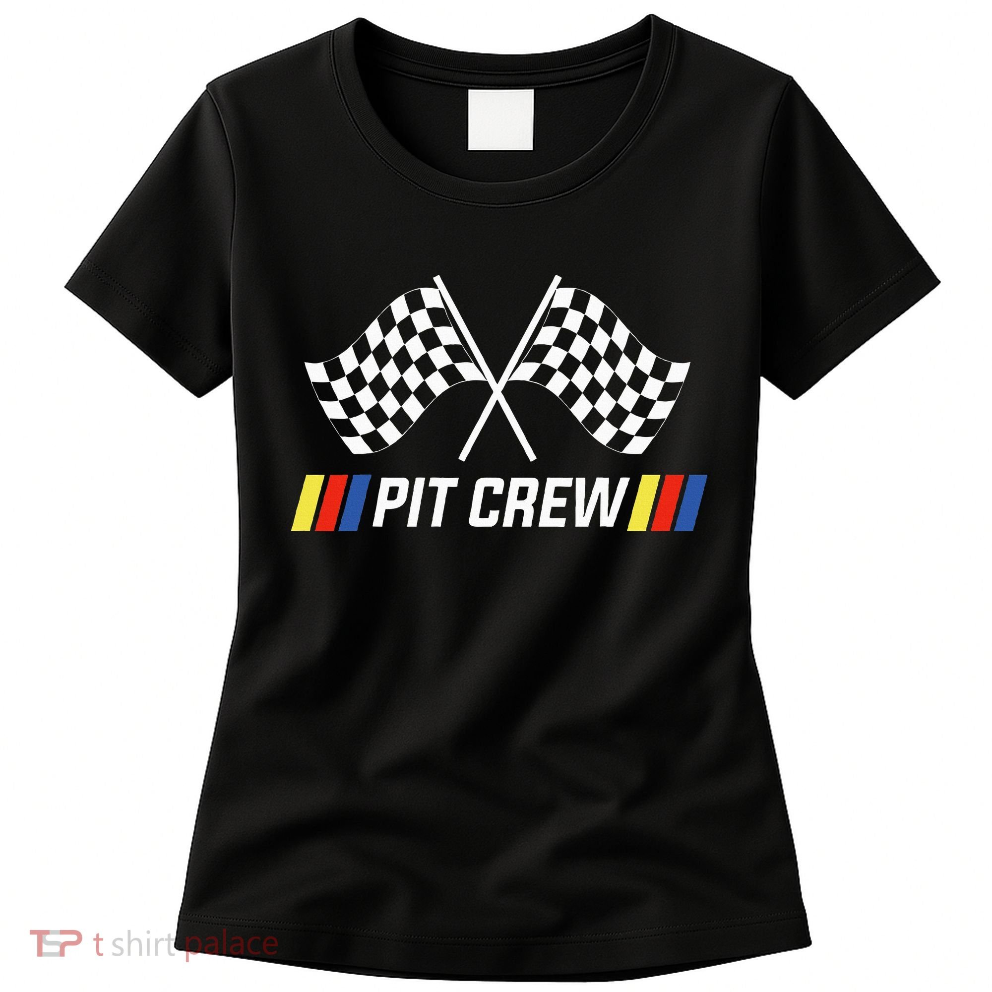 Race Car Pit Crew Party Supplies Women's T-Shirt