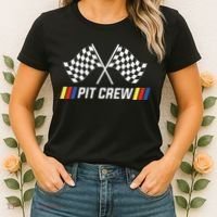 Race Car Pit Crew Party Supplies Women's T-Shirt thumb 2