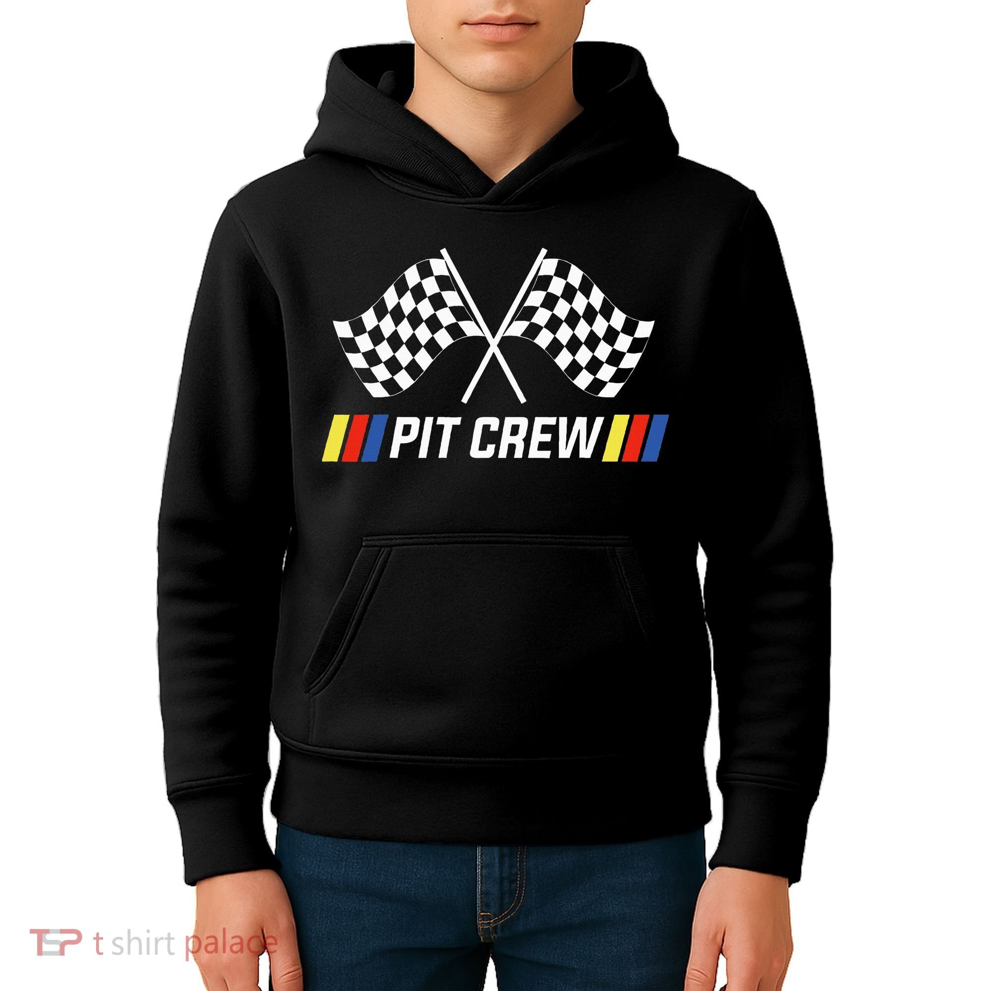 Race Car Pit Crew Party Supplies Kids Hoodie