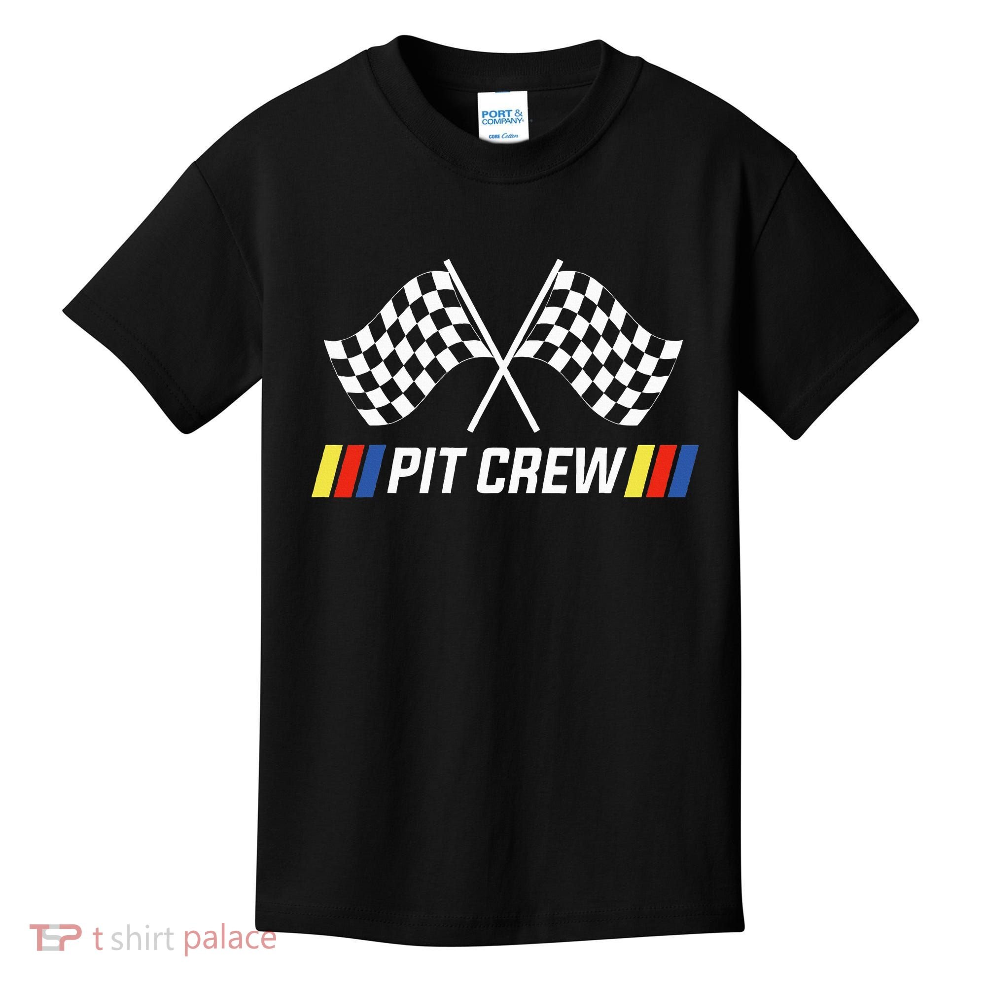 Race Car Pit Crew Party Supplies Kids T-Shirt