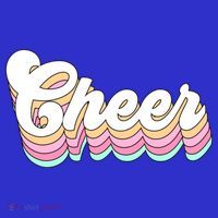 Retro Cheer Pastel For Cheerleaders Teen Girls Aesthetic Gift T-Shirt thumb 7