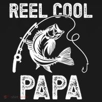 Reel Cool Papa Fishing For Fisherman FatherS Day Ornament thumb 1