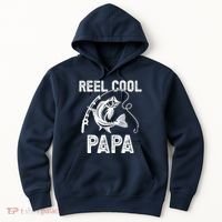 Reel Cool Papa Fishing For Fisherman FatherS Day Hoodie thumb 0