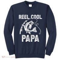 Reel Cool Papa Fishing For Fisherman FatherS Day Sweatshirt thumb 0