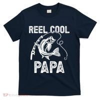 Reel Cool Papa Fishing For Fisherman FatherS Day T-Shirt thumb 0