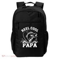 Reel cool Papa dad fishing Backpack thumb 0