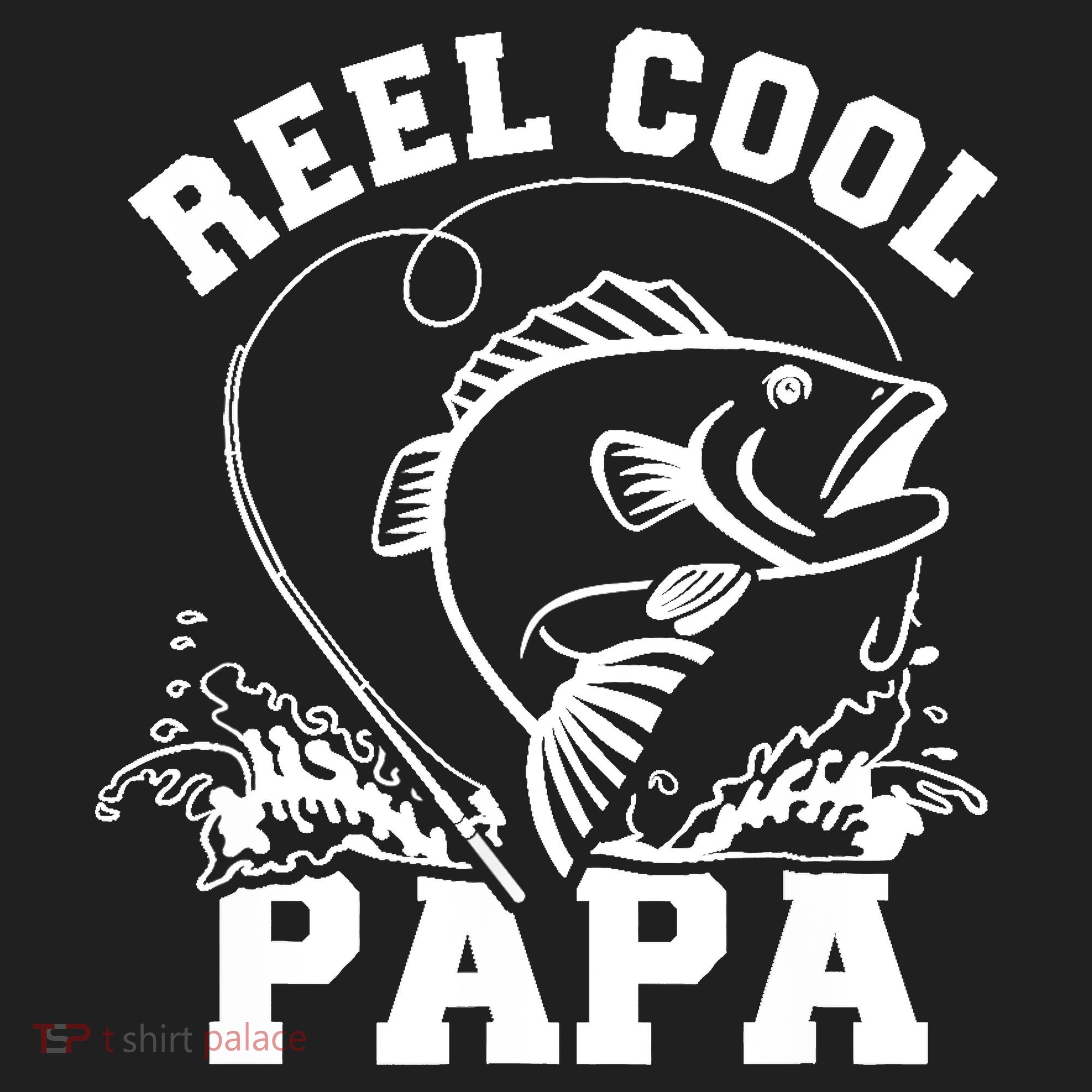 Reel cool Papa dad fishing Tumbler