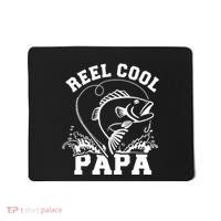 Reel cool Papa dad fishing Mousepad thumb 0
