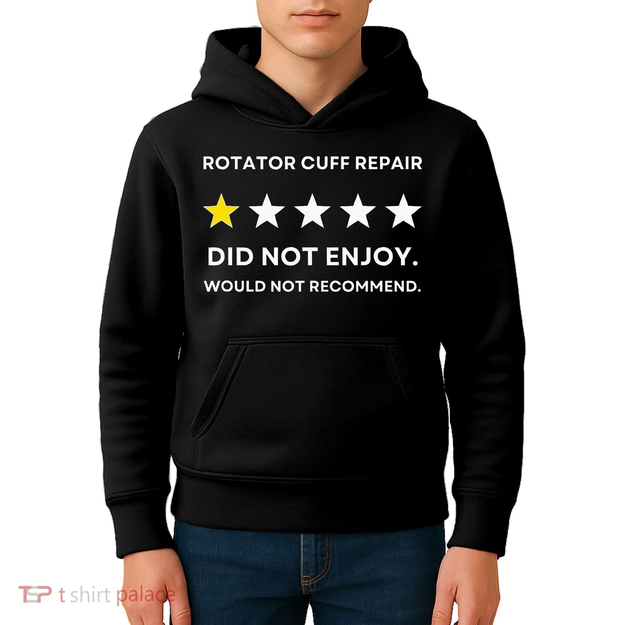 Rotator Cuff Repair Would Not Recommend Get Well Recovery Kids Hoodie
